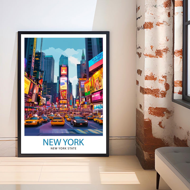 New York City Print Wall Decor Wall Art NYC Wall Hanging Home Décor New York City Gift Art Lovers Urban Art Lover Gift Print Art