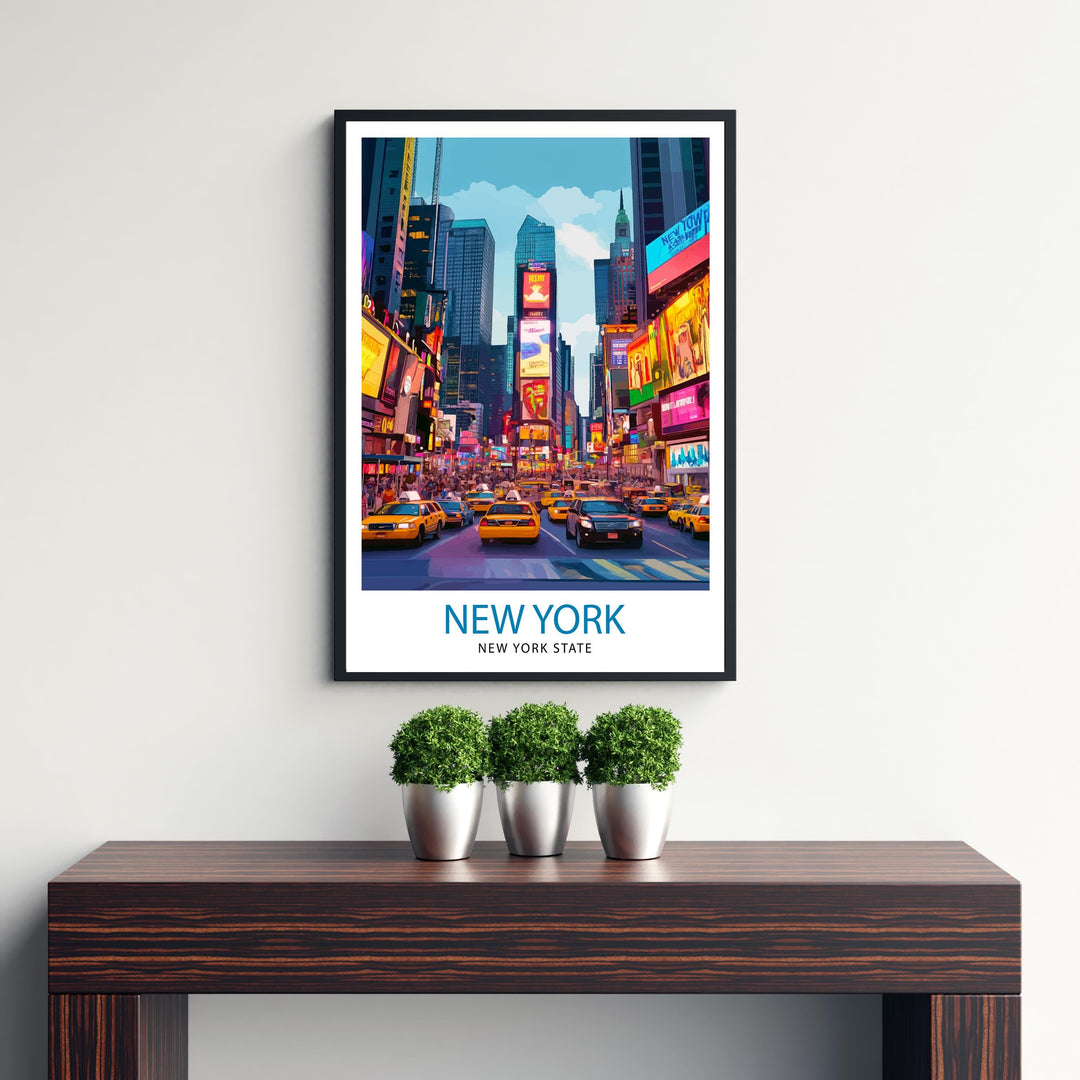 New York City Print Wall Decor Wall Art NYC Wall Hanging Home Décor New York City Gift Art Lovers Urban Art Lover Gift Print Art