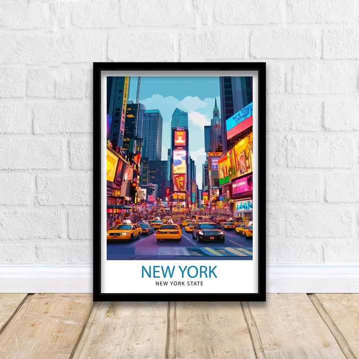 New York City Print Wall Decor Wall Art NYC Wall Hanging Home Décor New York City Gift Art Lovers Urban Art Lover Gift Print Art