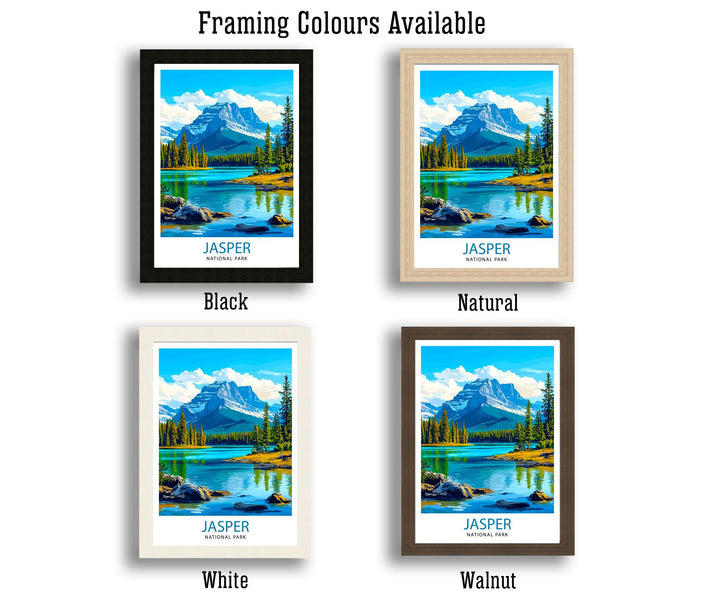 Jasper National Park Canada Travel Print Wall Decor Wall Art Jasper Wall Hanging Home Décor Jasper Gift Art Lovers Canadian Art Lover Gift