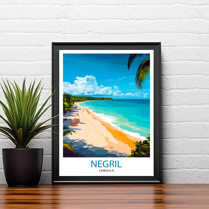 Negri Beach Indonesia Travel Print Wall Decor Wall Art Negri Beach Wall Hanging Home Décor Negri Beach Gift Art Lovers Indonesian Art Lover