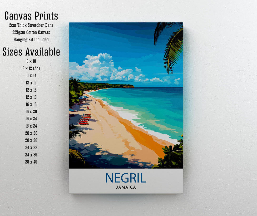 Negri Beach Indonesia Travel Print Wall Decor Wall Art Negri Beach Wall Hanging Home Décor Negri Beach Gift Art Lovers Indonesian Art Lover