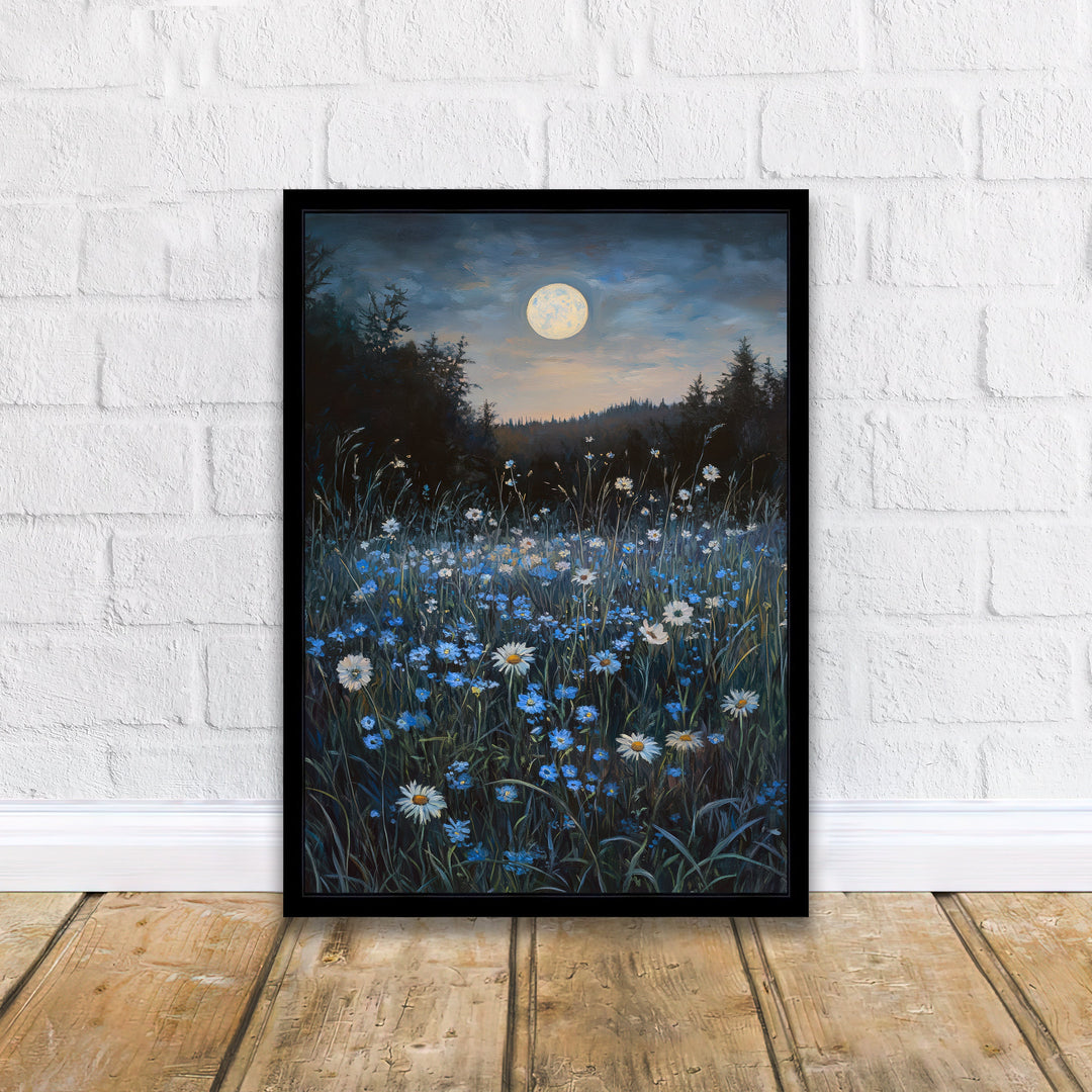 Celestial Moon Print Dark Academia Art Gothic Decor Antique Astronomy Illustration Moon Phase Poster Rustic Vintage Wall Art