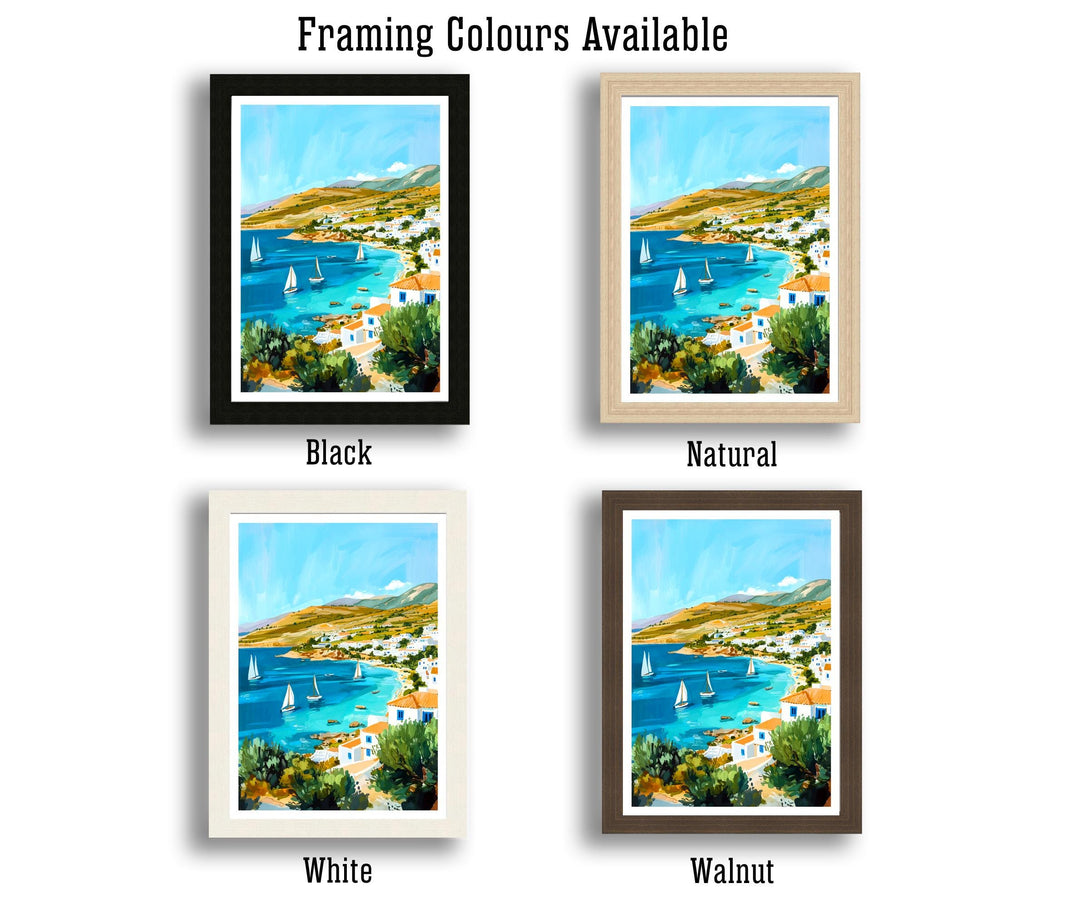 Crete Greece Travel Print Wall Decor Wall Art Crete Landscape Wall Hanging Home Décor Greek Island Gift Art Lovers Scenic Print