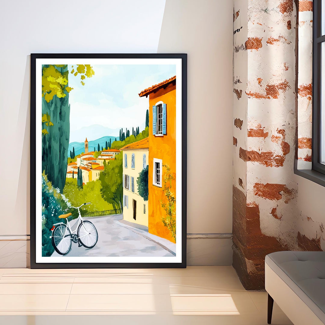 Florence Italy Travel Print Wall Decor Wall Art Florence Landscape Wall Hanging Home Décor Italian City Gift Art Lovers Historic Print