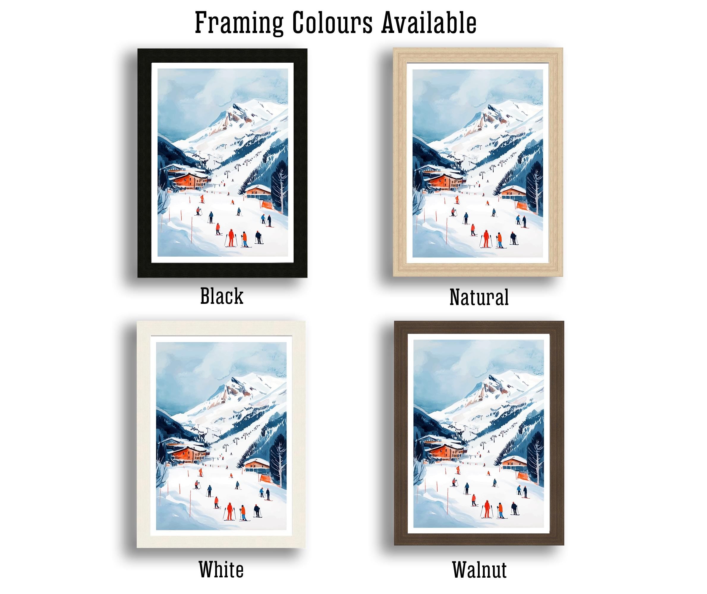 Val d'Isère France Travel Poster