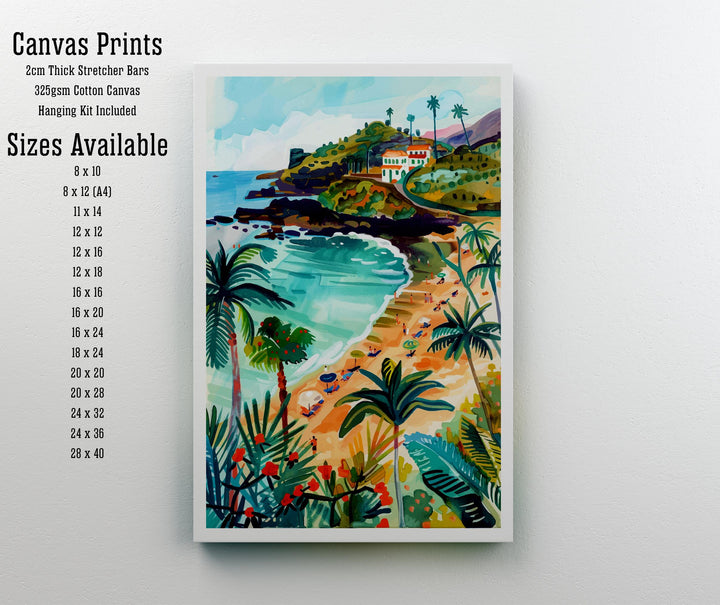 Tenerife Travel Print Wall Decor Wall Art Tenerife Landscape Wall Hanging Home Décor Canary Islands Gift Art Lovers Tropical Print