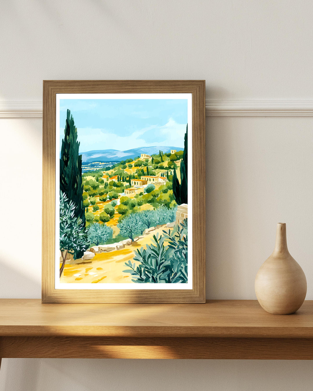 Athens Greece Travel Print Wall Decor Wall Art Athens Skyline Wall Hanging Home Décor Greek History Gift Art Lovers