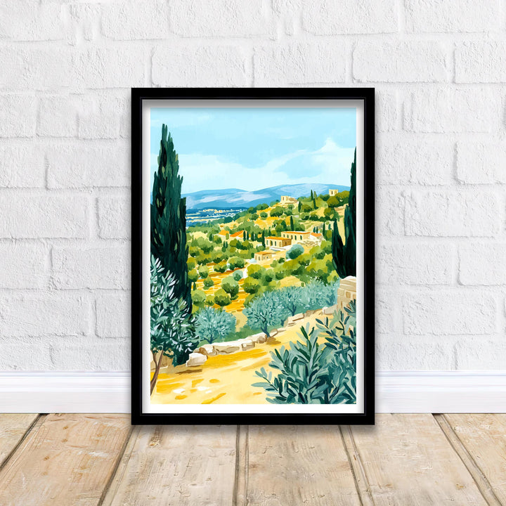 Athens Greece Travel Print Wall Decor Wall Art Athens Skyline Wall Hanging Home Décor Greek History Gift Art Lovers