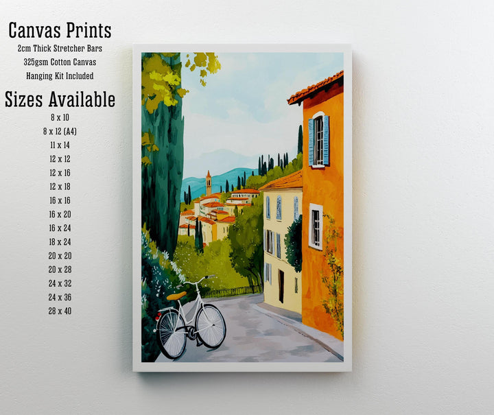 Florence Italy Travel Print Wall Decor Wall Art Florence Landscape Wall Hanging Home Décor Italian City Gift Art Lovers Historic Print