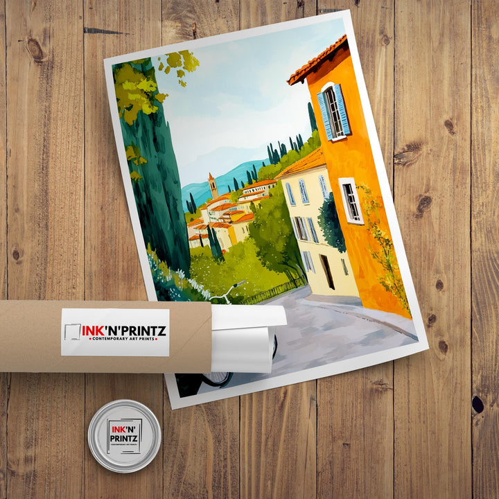 Florence Italy Travel Print Wall Decor Wall Art Florence Landscape Wall Hanging Home Décor Italian City Gift Art Lovers Historic Print