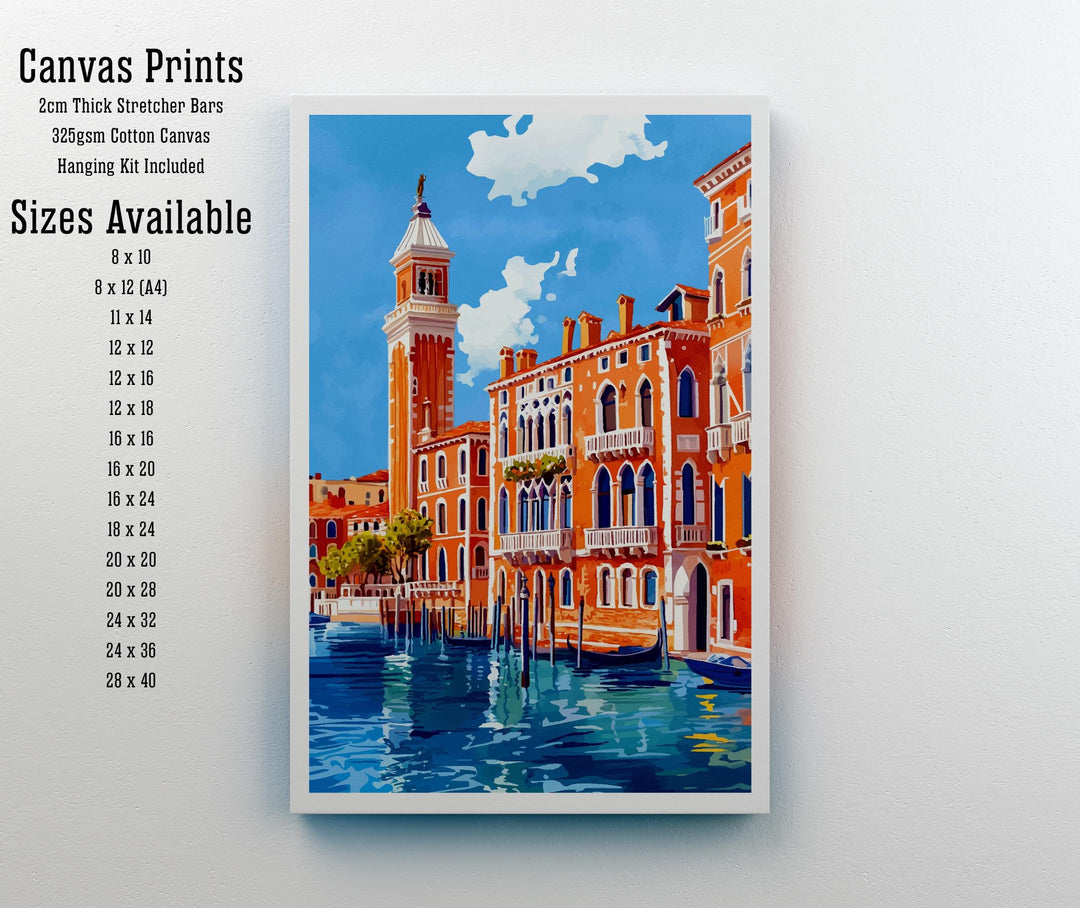 Venice Italy Travel Poster