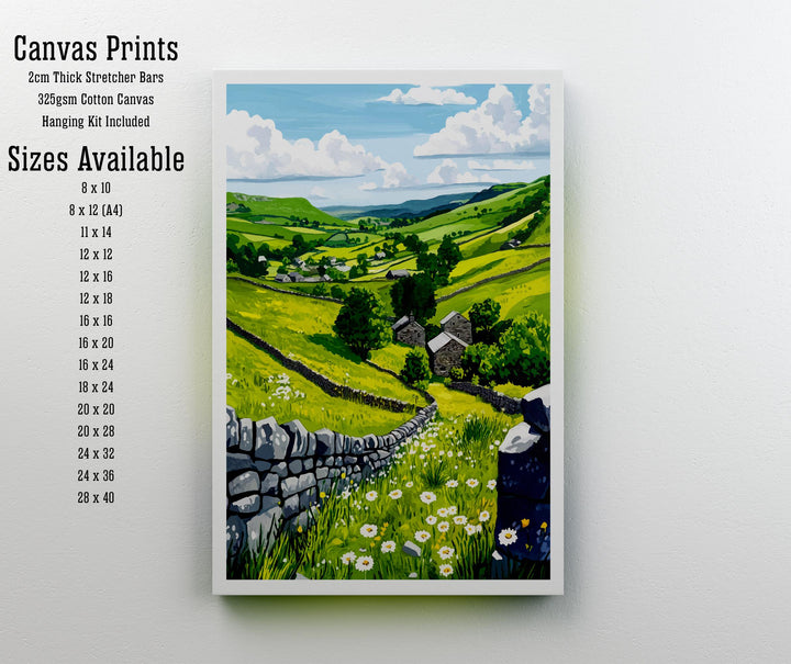 Peak District Travel Poster