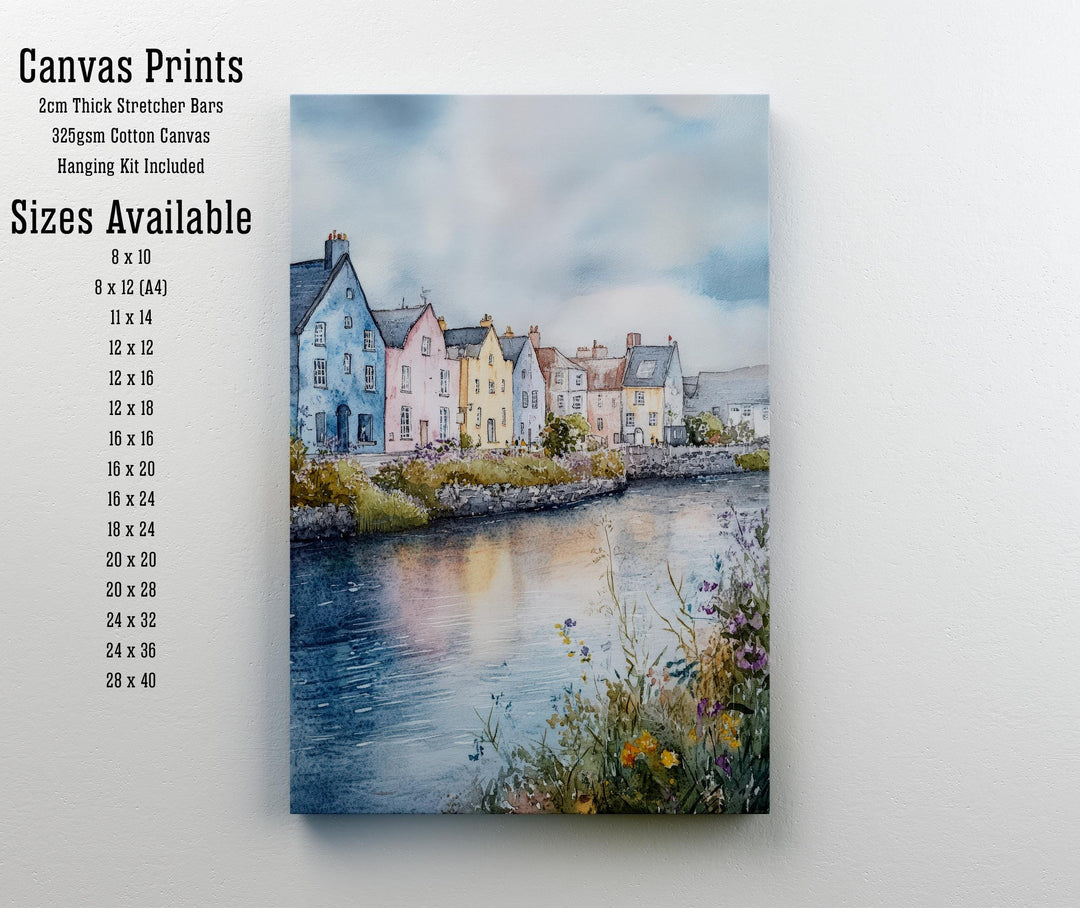 Galway Ireland Travel Print Wall Decor Wall Art Galway Landscape Wall Hanging Home Décor Irish City Gift Art Lovers Scenic Print