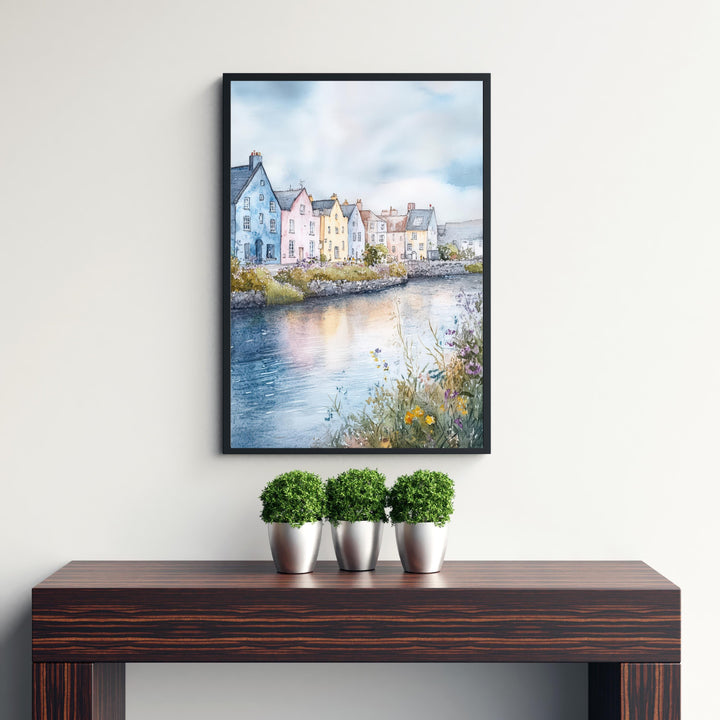 Galway Ireland Travel Print Wall Decor Wall Art Galway Landscape Wall Hanging Home Décor Irish City Gift Art Lovers Scenic Print