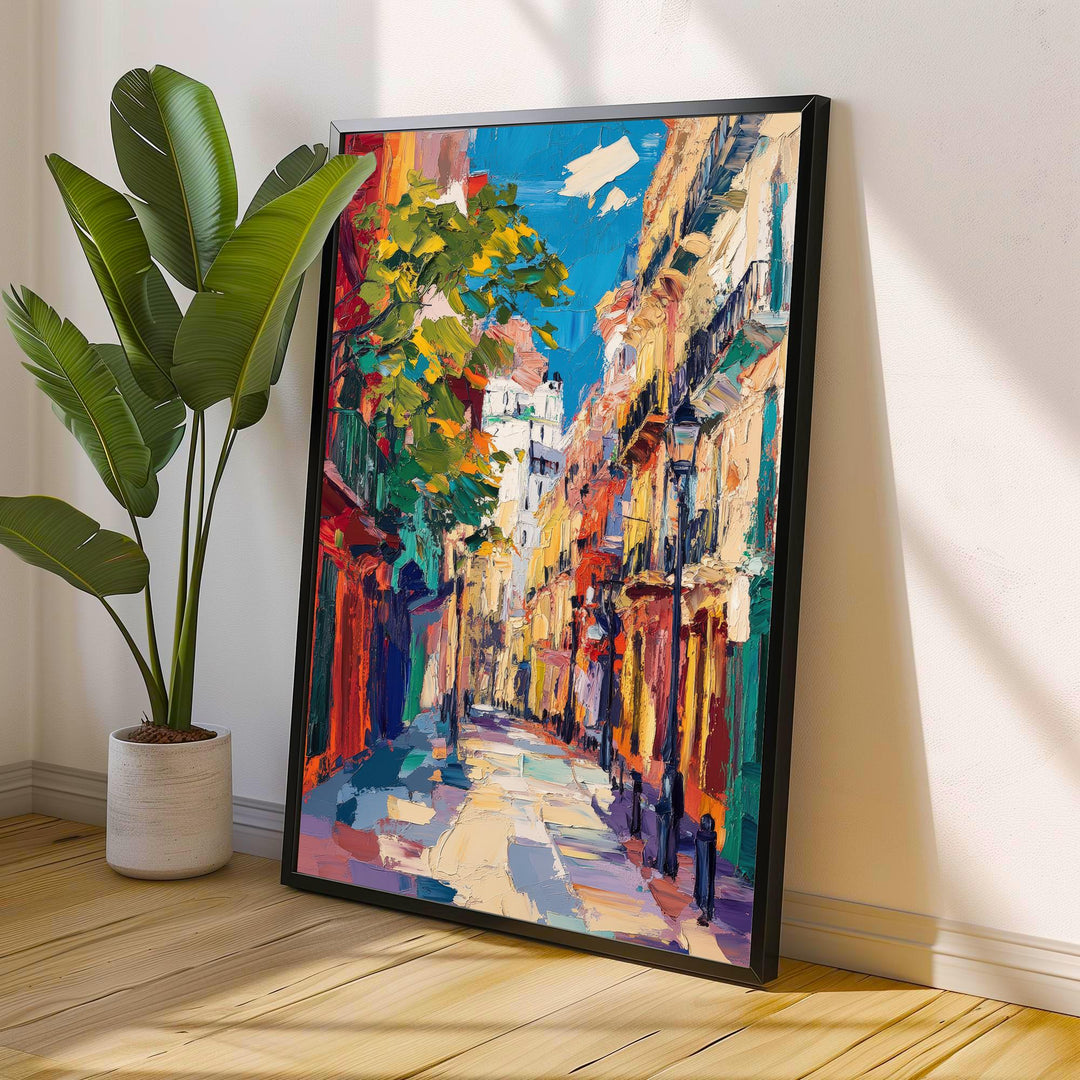 Buenos Aires Abstract Art Poster