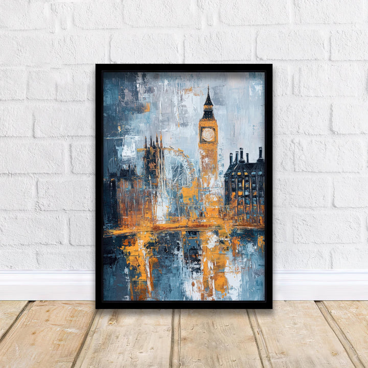 Abstract London Travel Poster