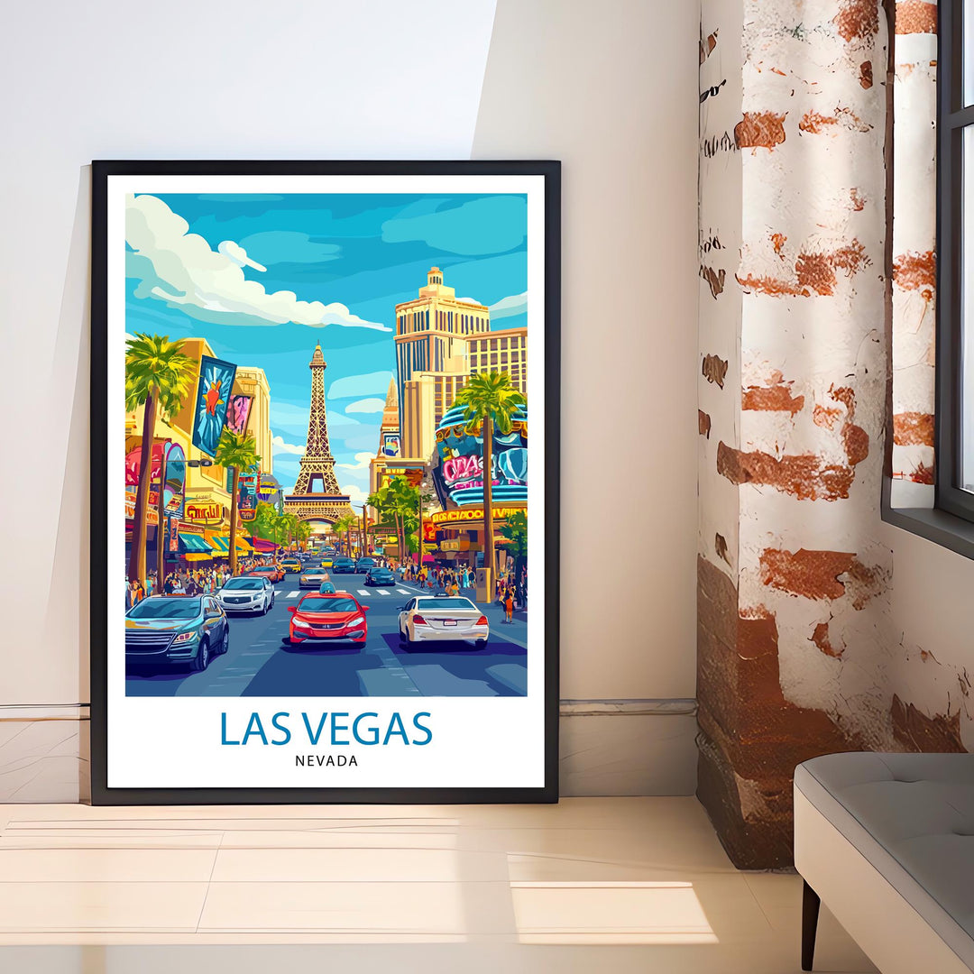 Las Vegas Travel Poster