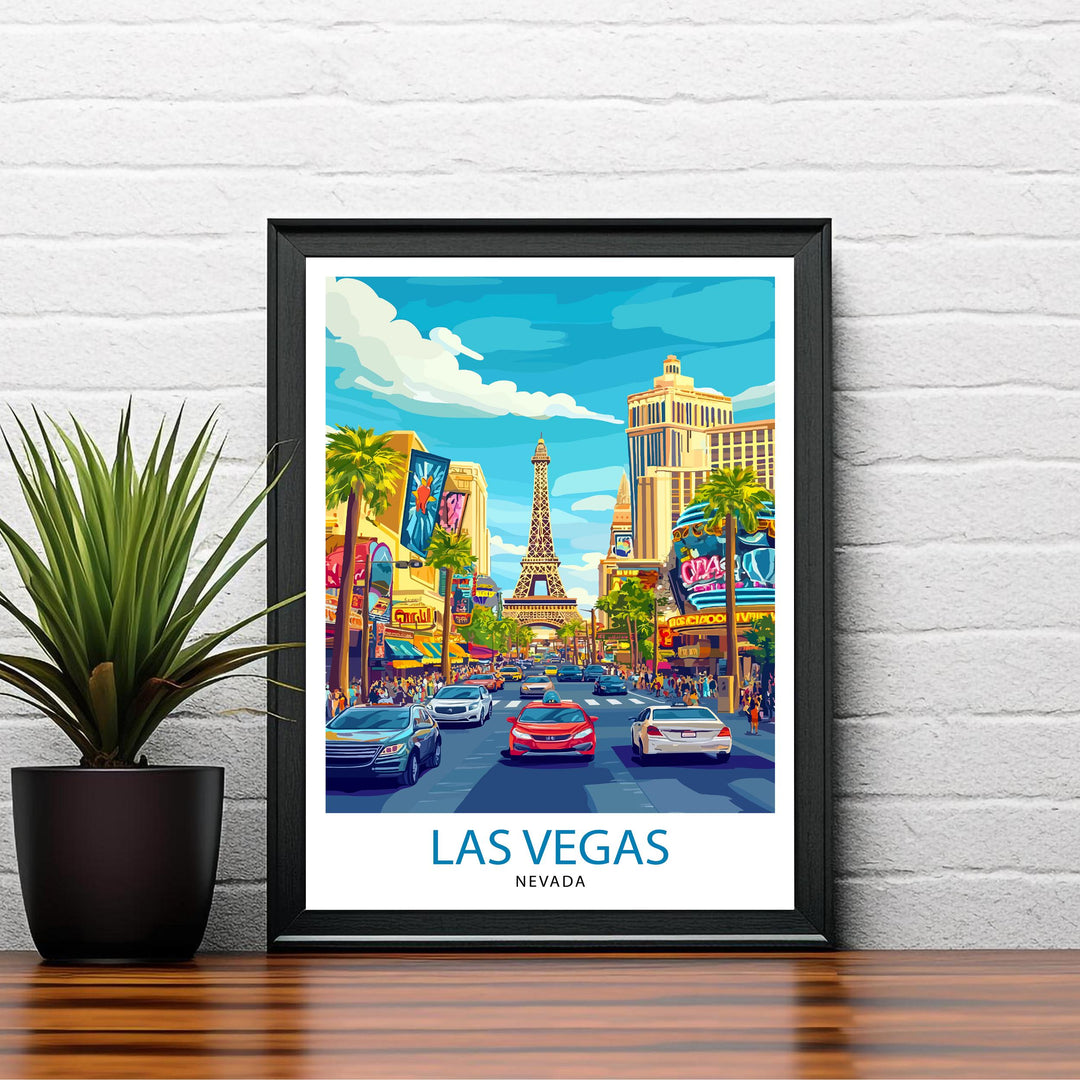 Las Vegas Travel Poster