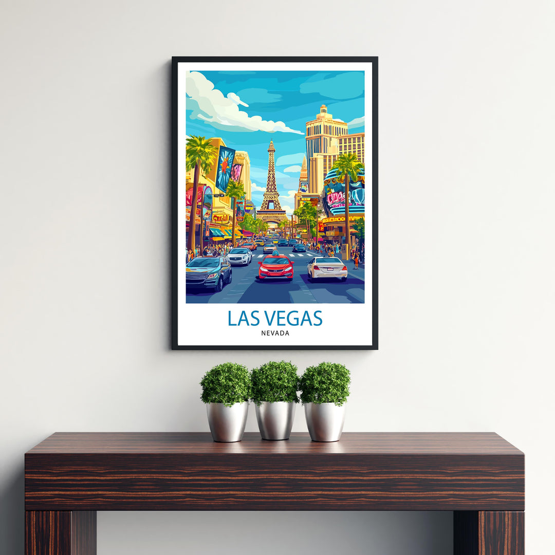 Las Vegas Travel Poster