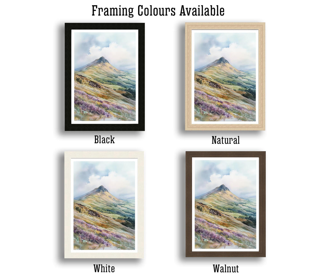 Pen y Fan Watercolor Travel Print Wall Decor Wall Art Pen y Fan Landscape Wall Hanging Home Décor Brecon Beacons Gift Art Lovers Scenic