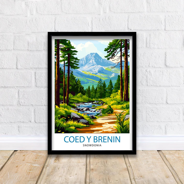 Coed y Brenin Forest Travel Poster