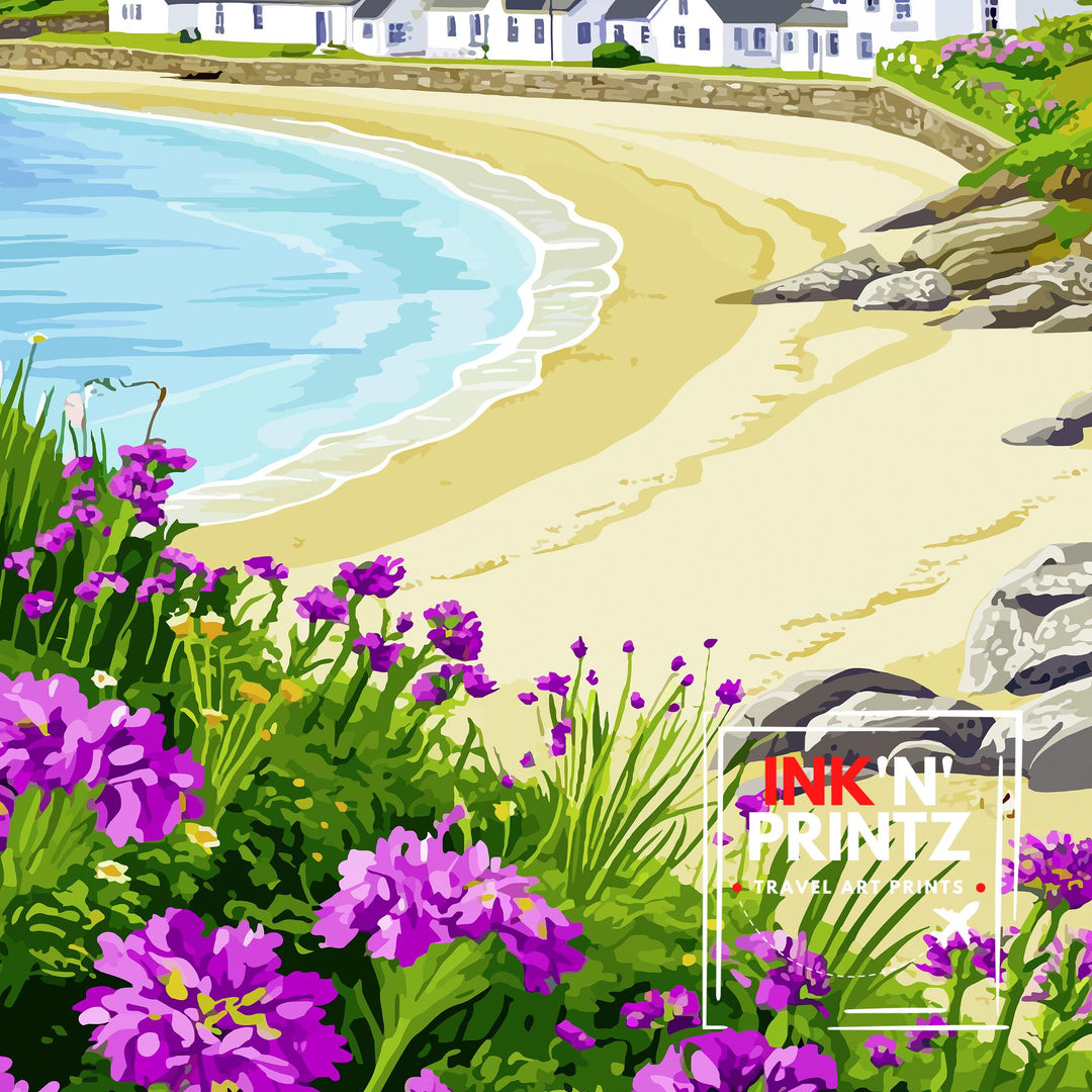 Isles of Scilly Travel Poster Wall Decor Wall Art Isles of Scilly Landscape Wall Hanging Home Décor Isles of Scilly Gift Art Lovers Scenic