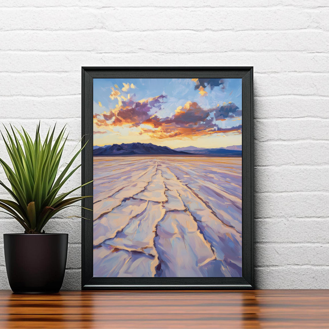 Black Rock Desert Travel Print Wall Decor Wall Art Black Rock Desert Landscape Wall Hanging Home Décor Nevada Gift Art Lovers Scenic Print