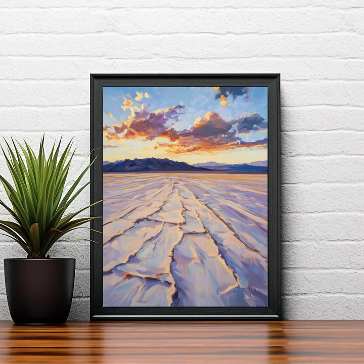 Black Rock Desert Travel Poster