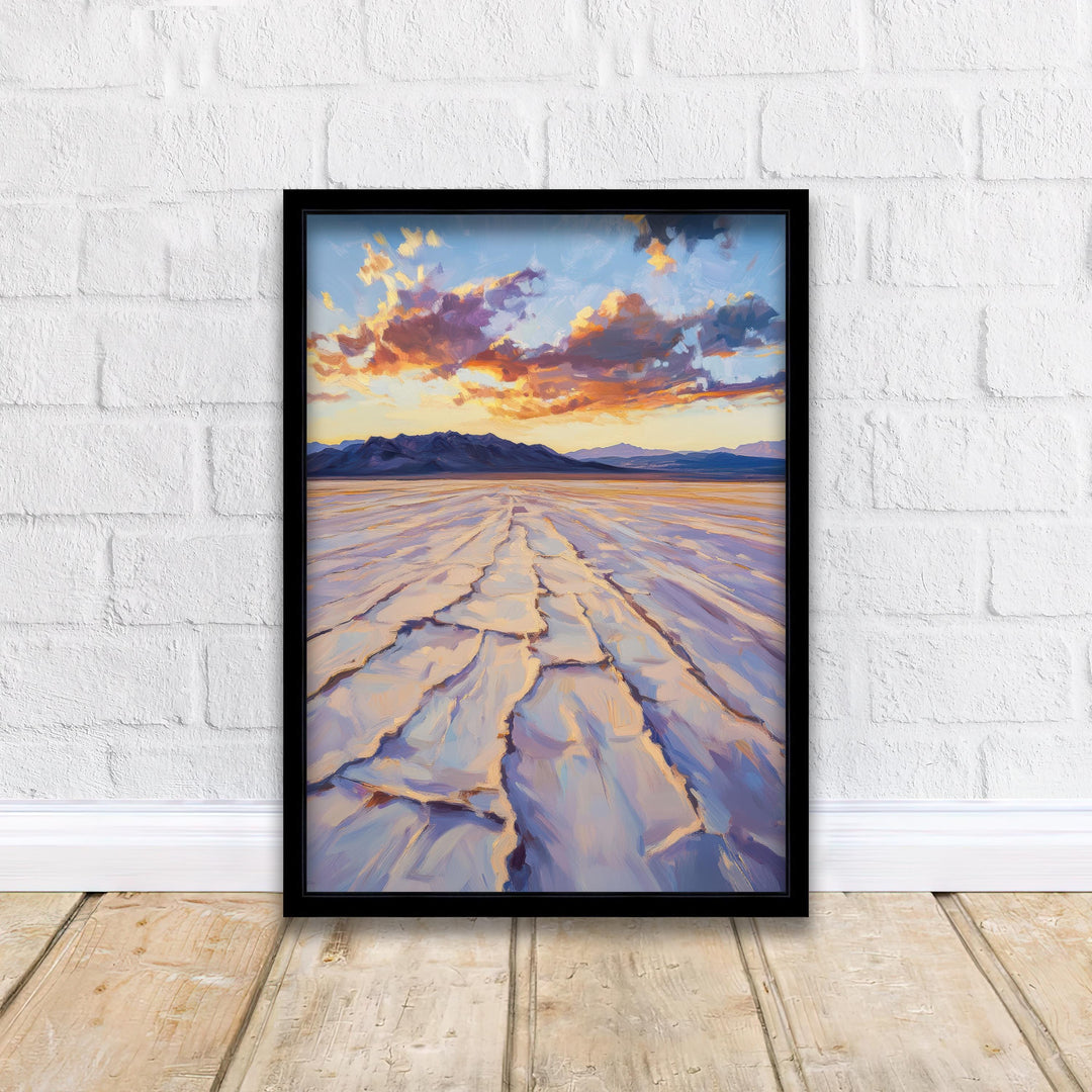 Black Rock Desert Travel Poster