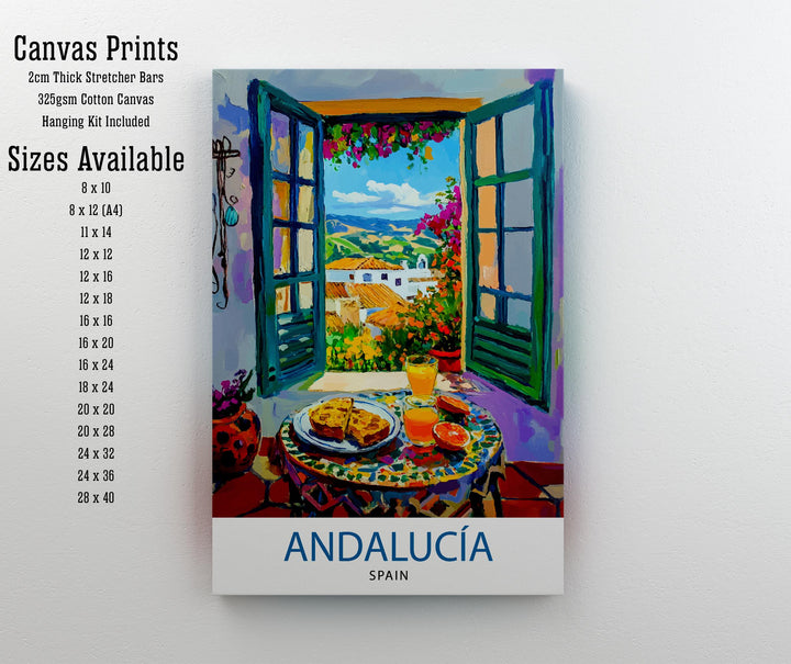 Andalucía Travel Poster