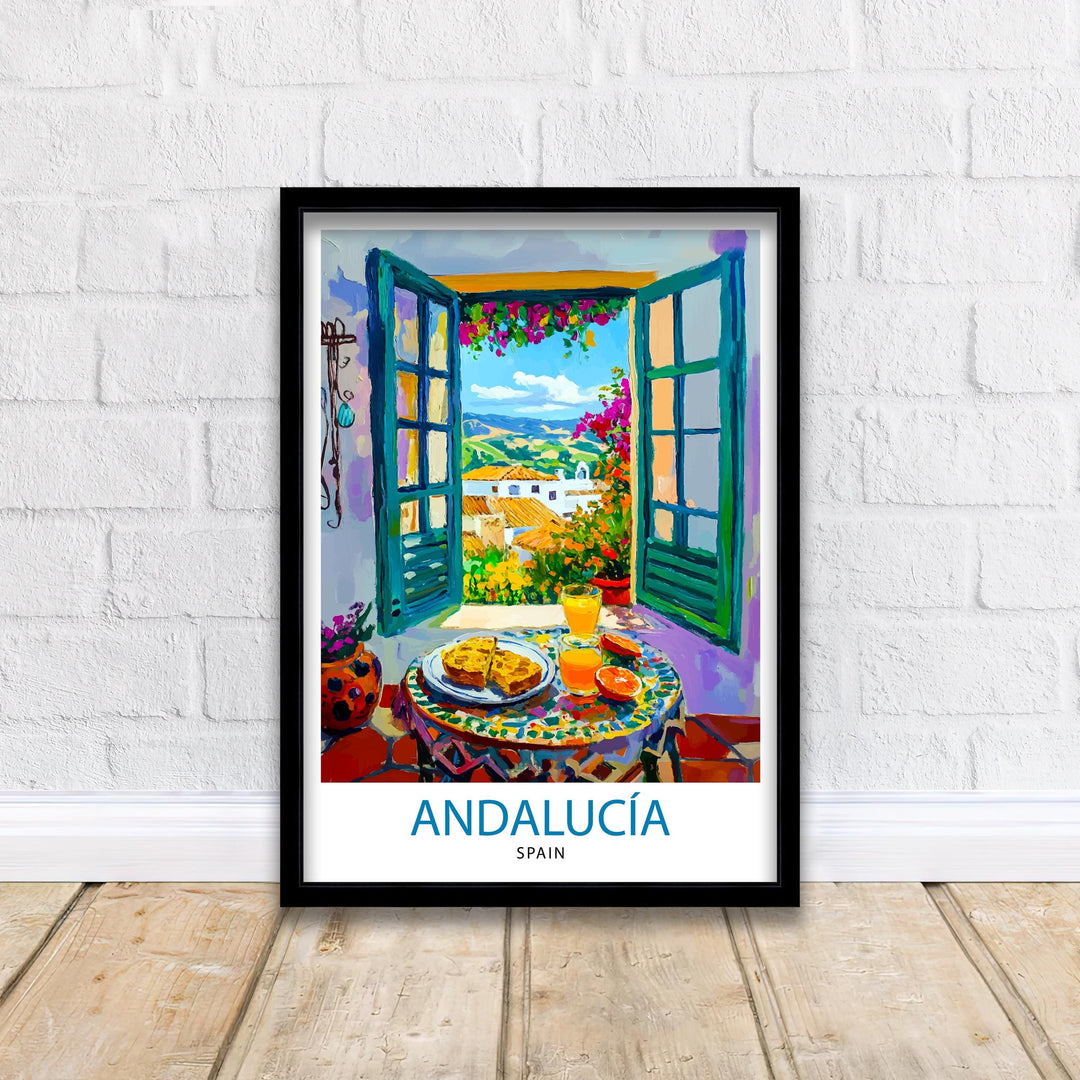 Andalucía Travel Poster