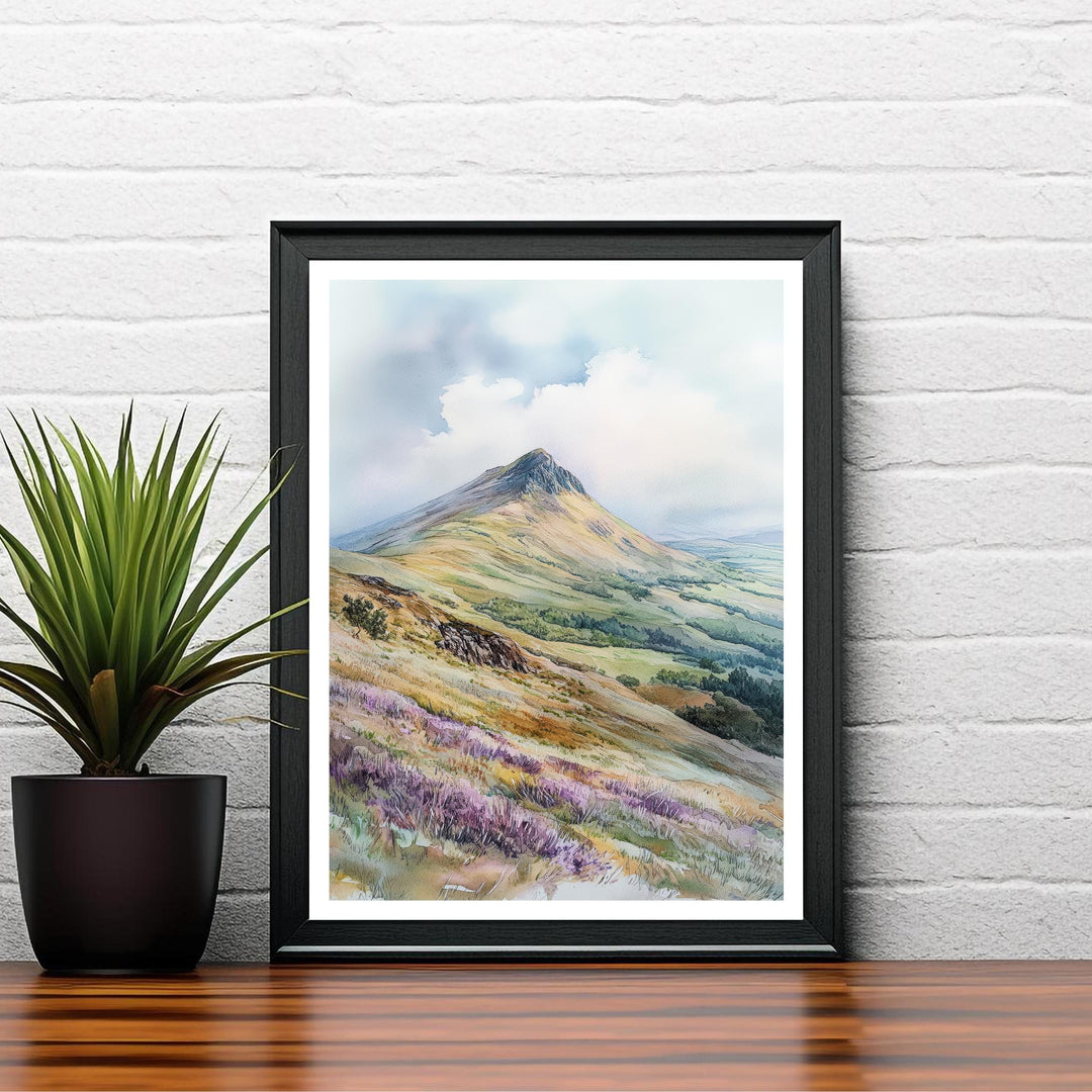 Pen y Fan Watercolor Travel Print Wall Decor Wall Art Pen y Fan Landscape Wall Hanging Home Décor Brecon Beacons Gift Art Lovers Scenic