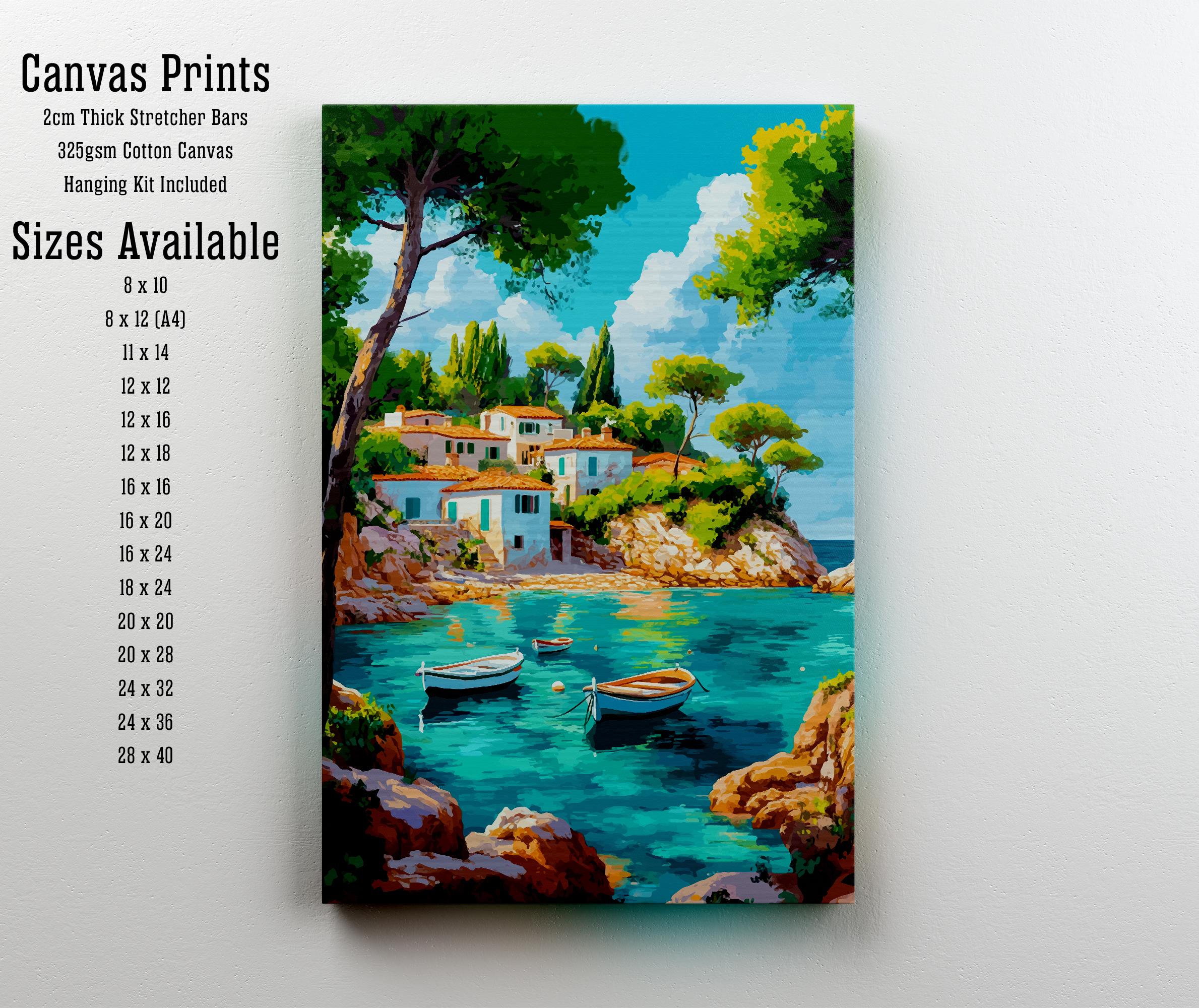 Mallorca Spain Watercolor Travel Print Wall Decor Wall Art Mallorca Landscape Wall Hanging Home Décor Balearic Islands Gift Art Lovers