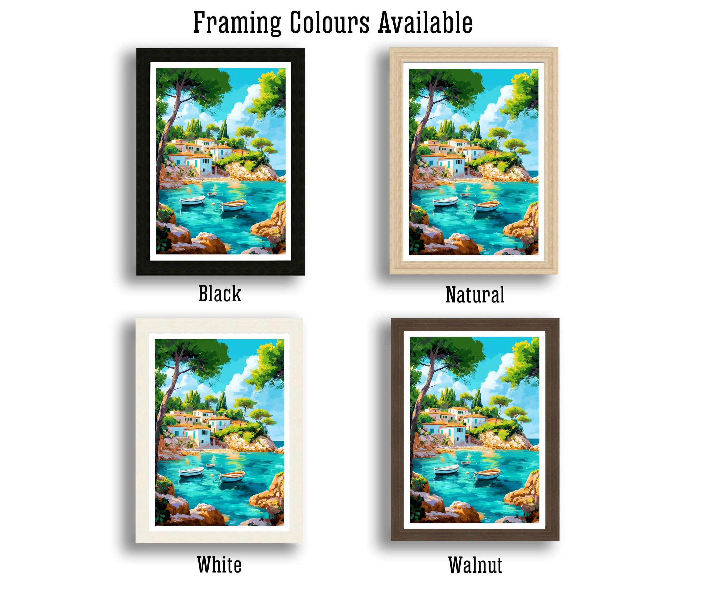 Mallorca Spain Watercolor Travel Print Wall Decor Wall Art Mallorca Landscape Wall Hanging Home Décor Balearic Islands Gift Art Lovers