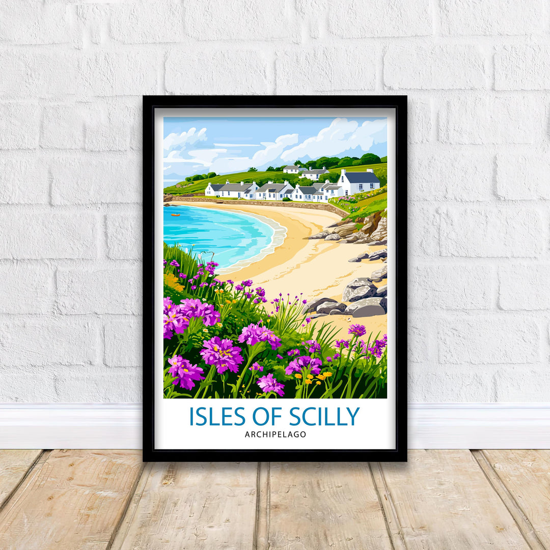 Isles of Scilly Travel Poster