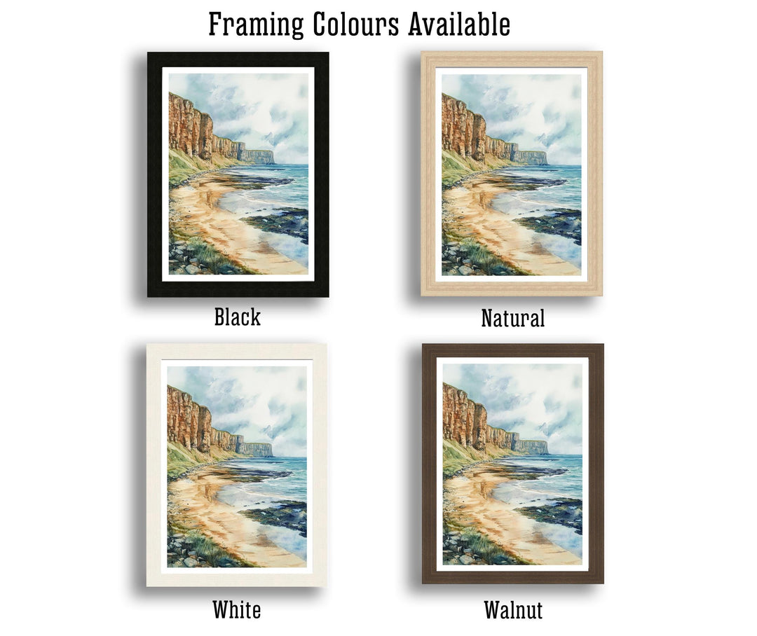 Orkney Island Watercolor Travel Print Wall Decor Wall Art Orkney Island Landscape Wall Hanging Home Décor Scottish Islands Gift Art Lovers