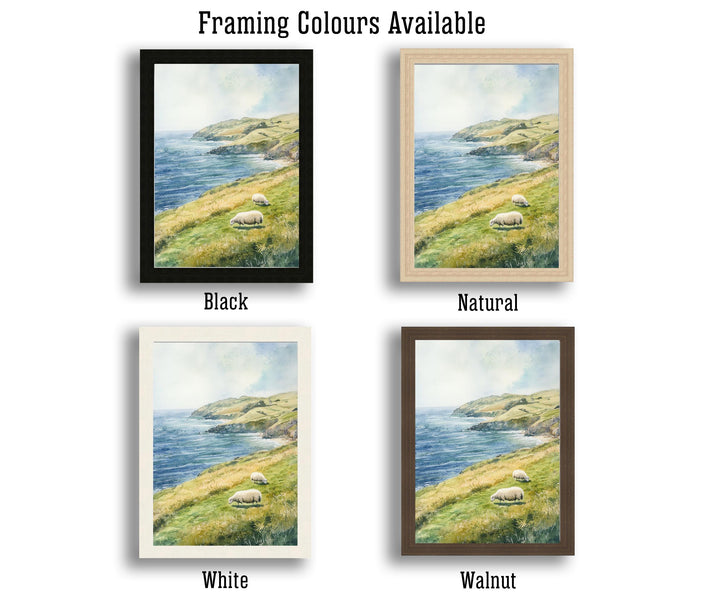 Isle of Mull Watercolor Travel Print Wall Decor Wall Art Mull Landscape Wall Hanging Home Décor Scottish Island Gift Art Lovers Scenic Print