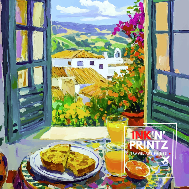 Andalucía Travel Poster