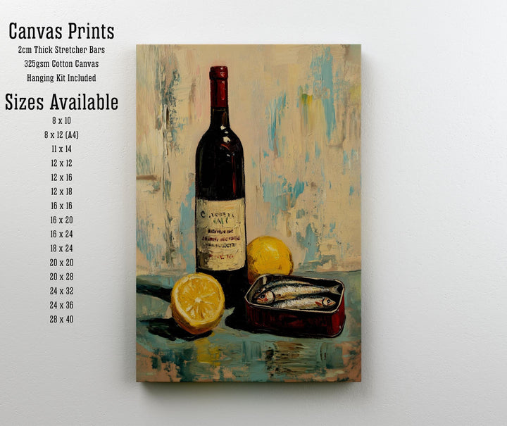 French Bistro Wine Art Print Vintage Kitchen Wall Art Rustic Parisian Poster for Cozy Homes Bistro Inspired Decor and Wine Lover Spaces