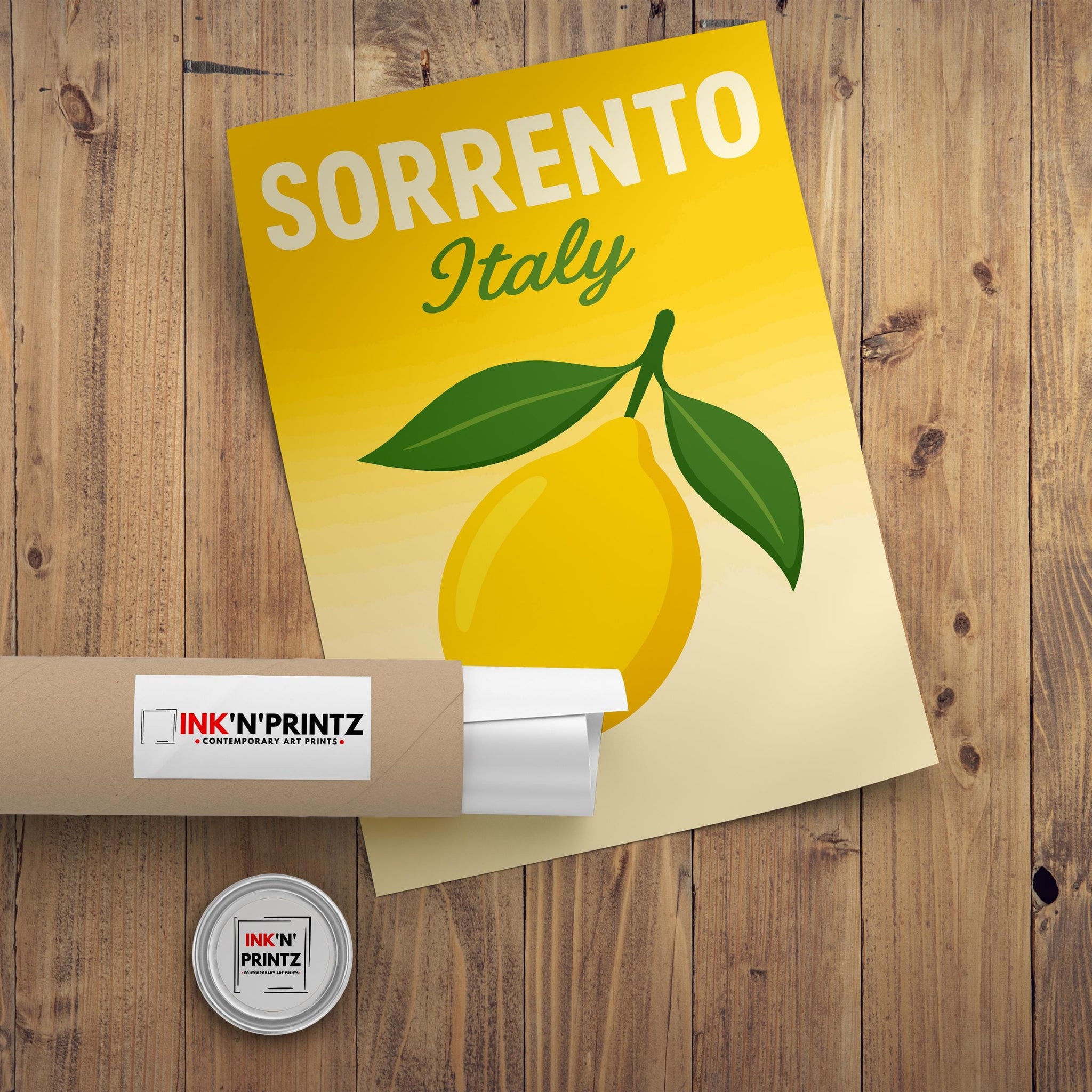 Sorrento Italy Vintage Travel Poster Sorrento Print Scenic Coastal Village Decor Gift for Italy Lovers Wanderlust Art