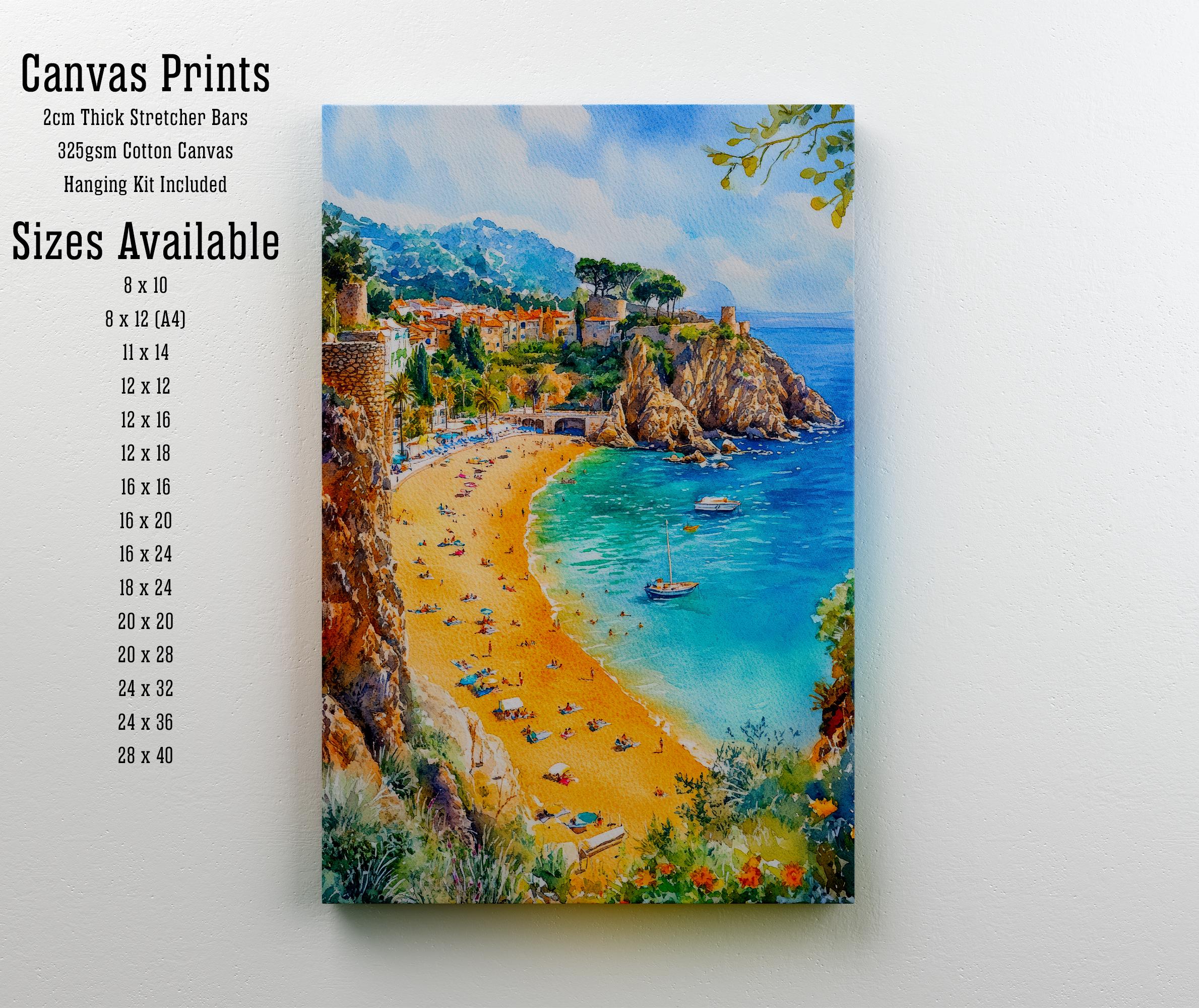 Corfu Greece Watercolor Painting Ionian Island Wall Art Mediterranean Coastal Print Scenic Landscape Decor Gift for Europe Lovers