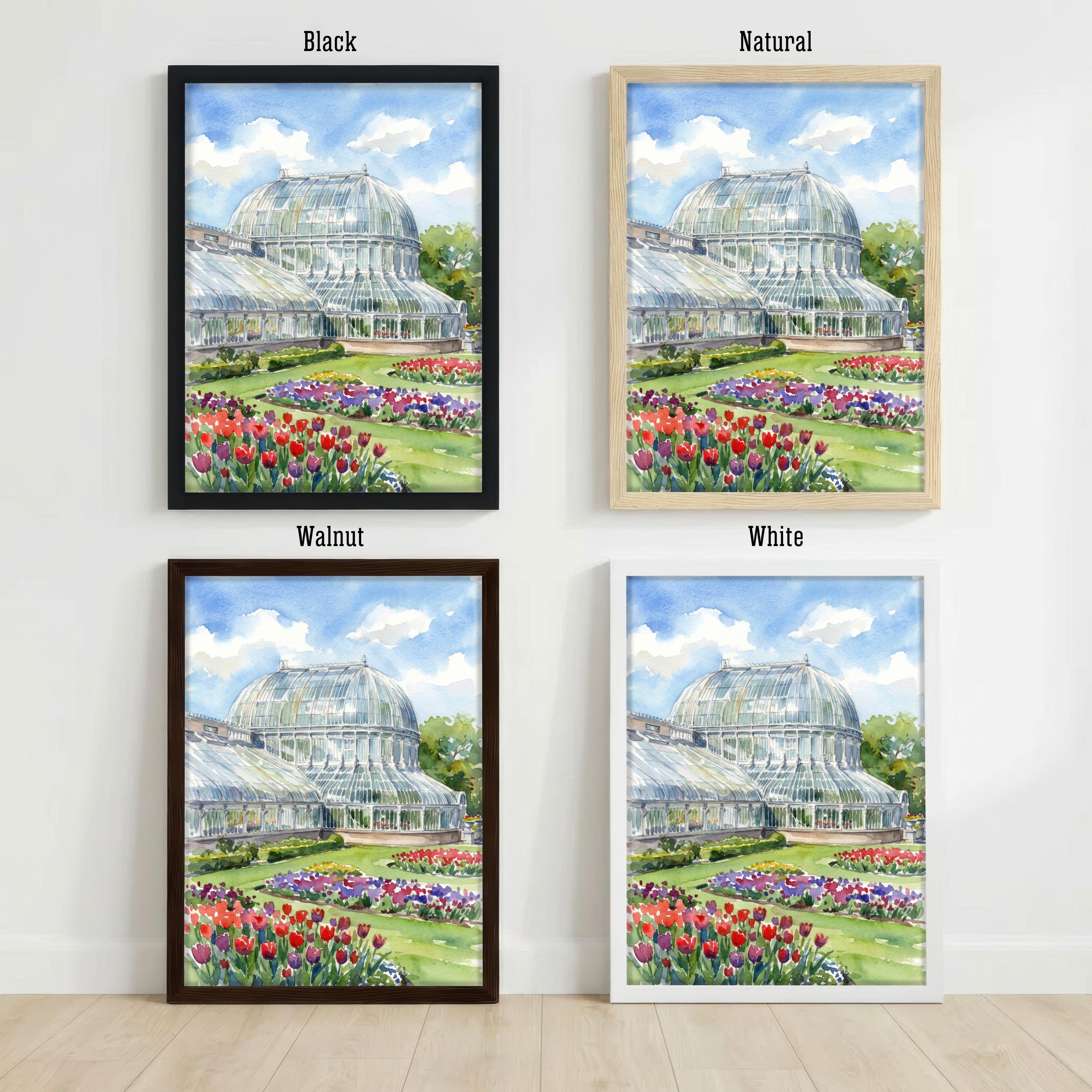 Belfast Watercolor Print: Northern Ireland Cityscape Wall Art