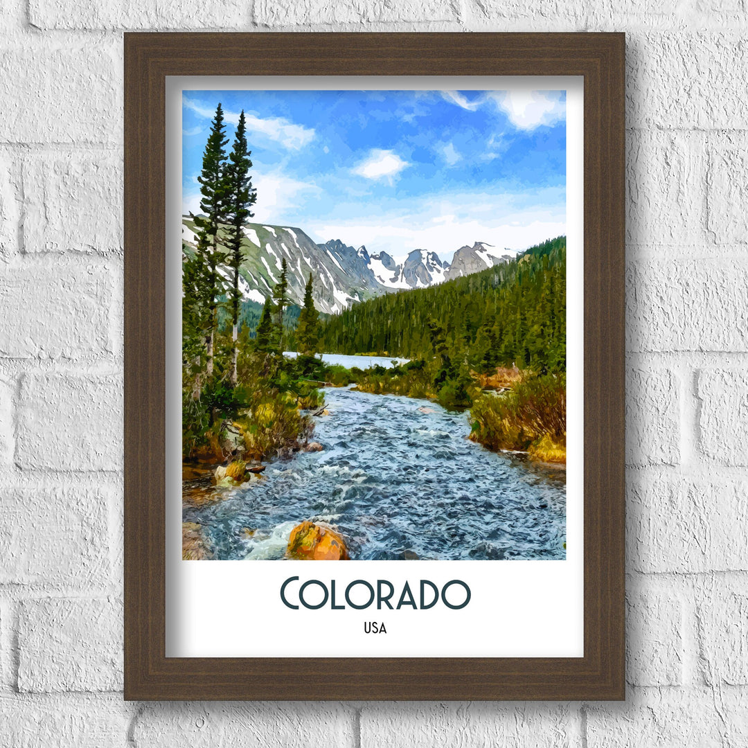 Colorado Poster Poster, Art Print, Colorado, Colorado Art, Colorado Print, Colorado Poster, Colorado Wall Art, Colorado Gift