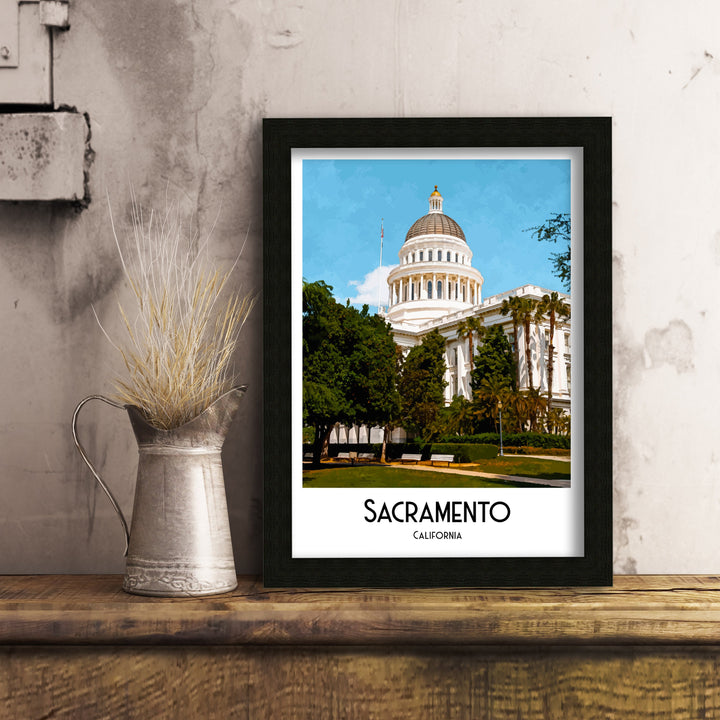 Sacramento Poster Poster, Art Print, Sacramento, Sacramento Art, Sacramento Print, Sacramento Poster, Sacramento Wall Art, Sacramento Gift