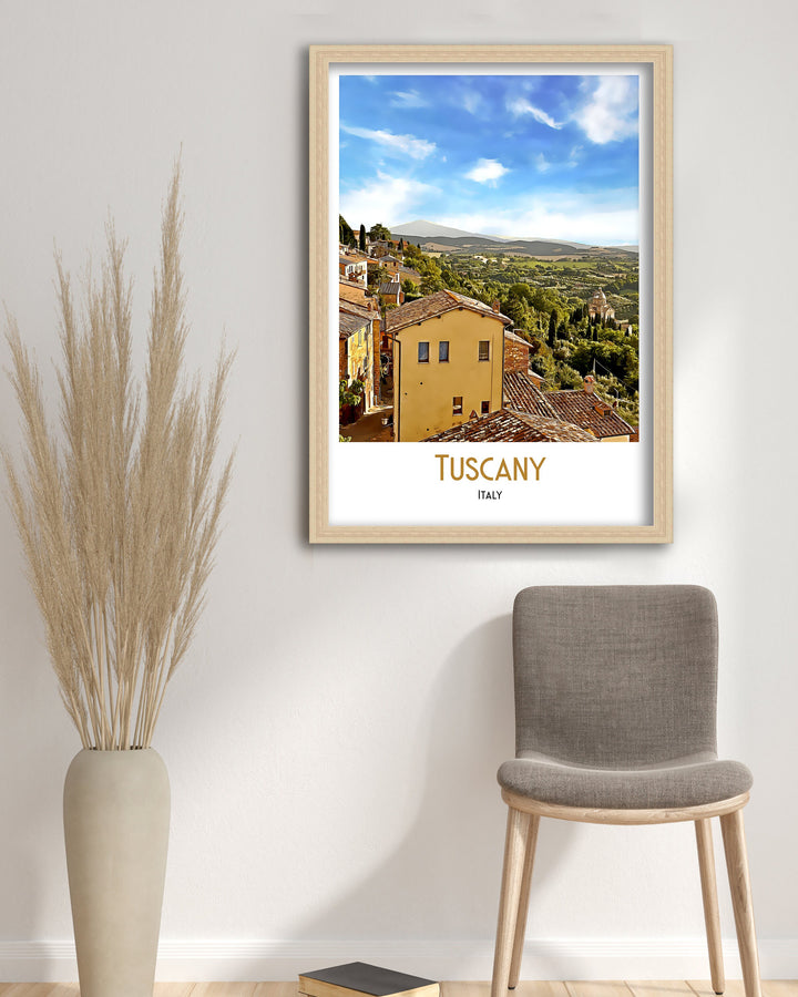 Tuscany Poster Poster, Art Print, Tuscany, Tuscany Art, Tuscany Print, Italy Art, Italy Print, Tuscany Poster, Italy Wall Art, Italy Gift