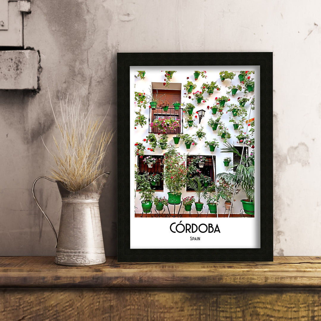 Cordoba Print, Cordoba Travel Poster, Cordoba Art, Cordoba Wall Art, Travel Poster Print, Vintage Travel Print, Cordoba, Spain Art Print