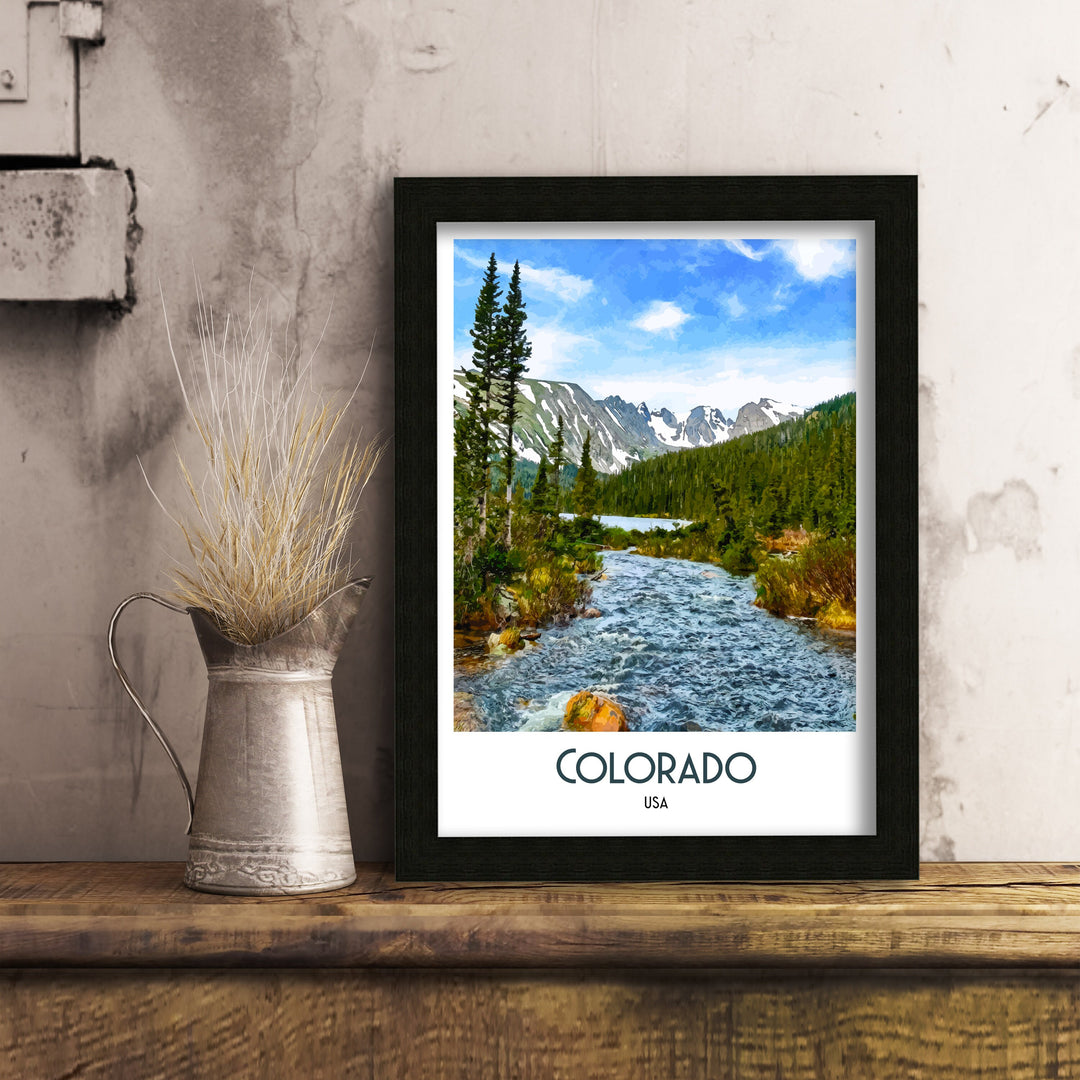 Colorado Poster Poster, Art Print, Colorado, Colorado Art, Colorado Print, Colorado Poster, Colorado Wall Art, Colorado Gift