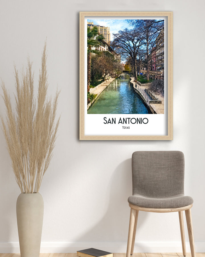 San Antonio, San Antonio Print, Texas Gift, Housewarming Gift, San Antonio Art, San Antonio Poster, San Antonio Décor, Texas, Travel