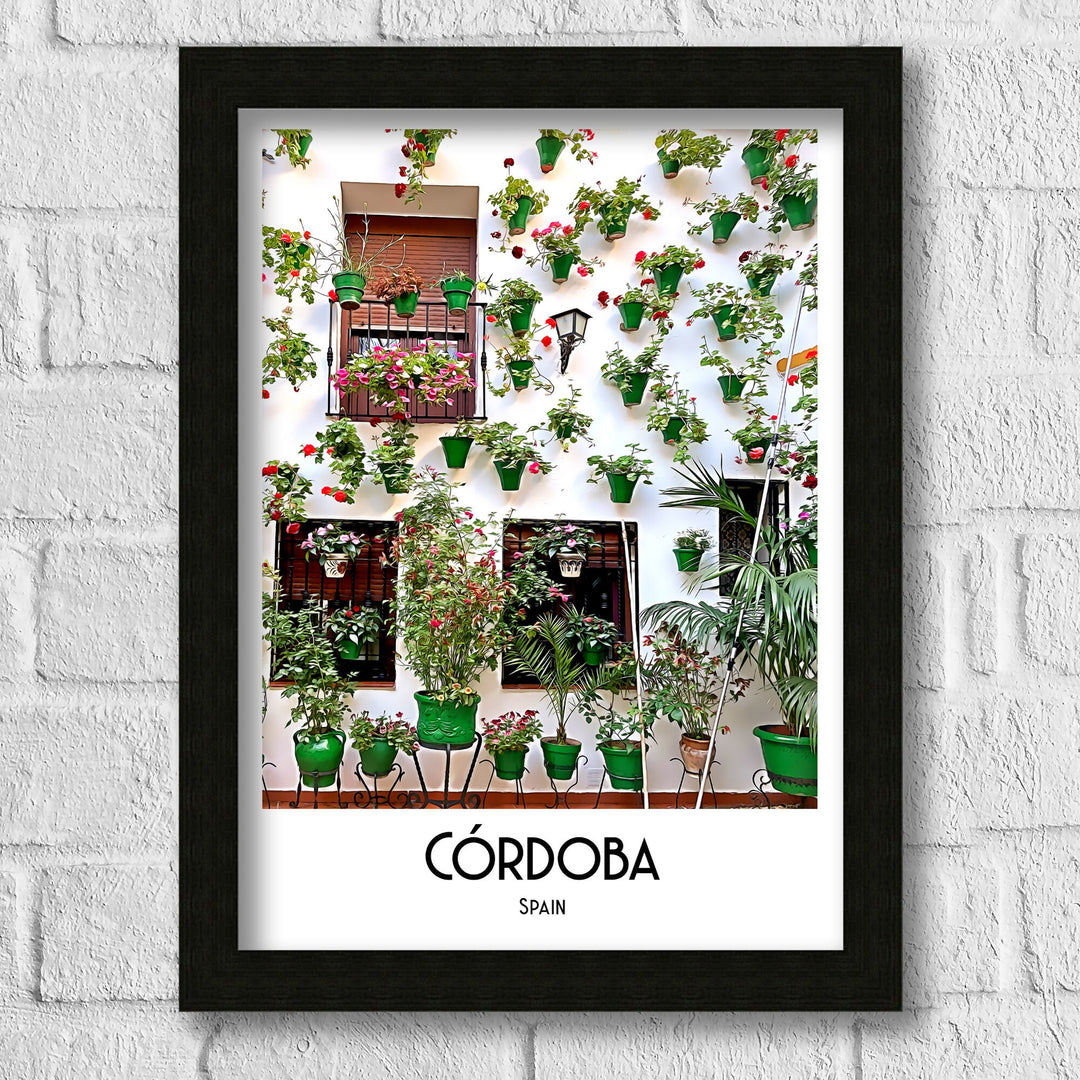 Cordoba Print, Cordoba Travel Poster, Cordoba Art, Cordoba Wall Art, Travel Poster Print, Vintage Travel Print, Cordoba, Spain Art Print